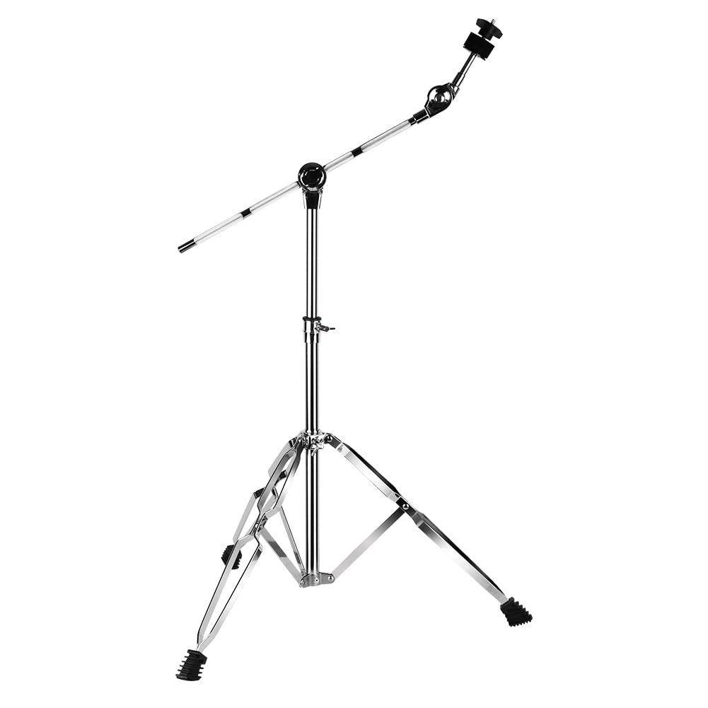 Adjustable Boom and Straight Cymbal Stand with Drum Sticks Holder L9459