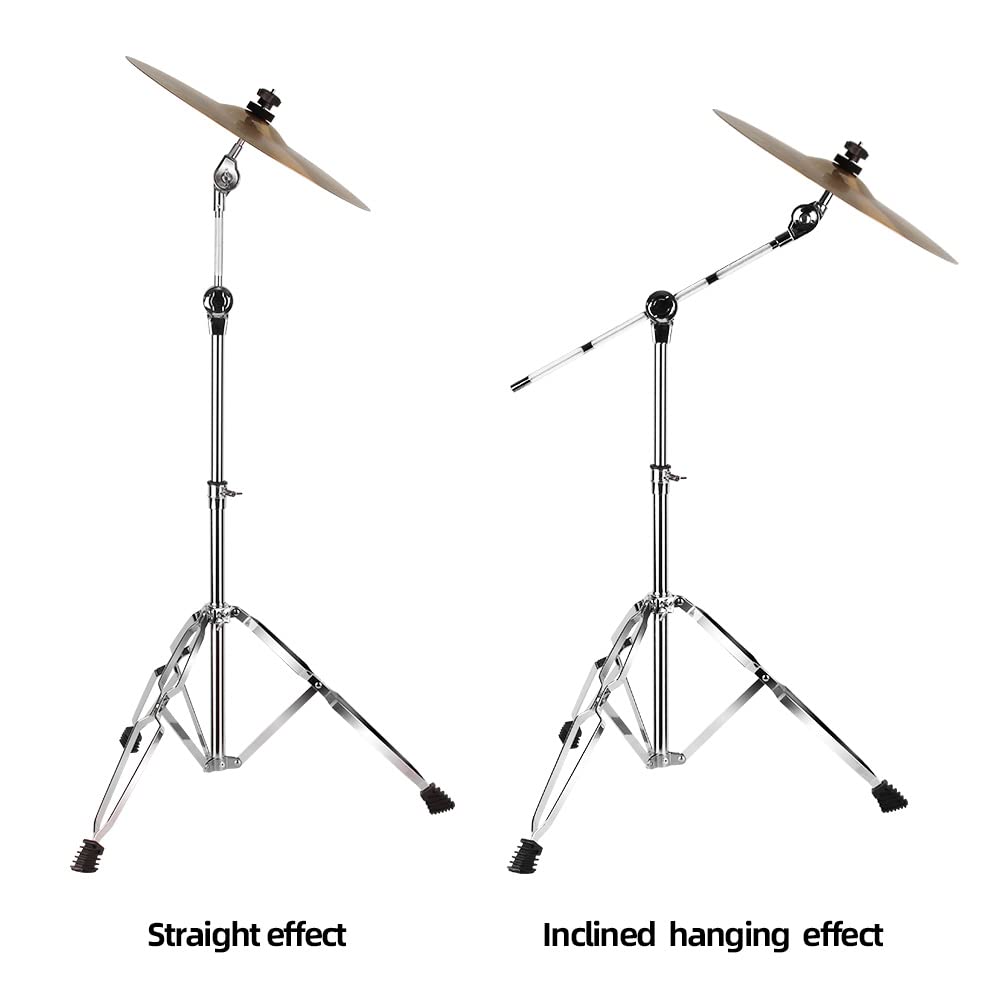 Adjustable Boom and Straight Cymbal Stand with Drum Sticks Holder L9459