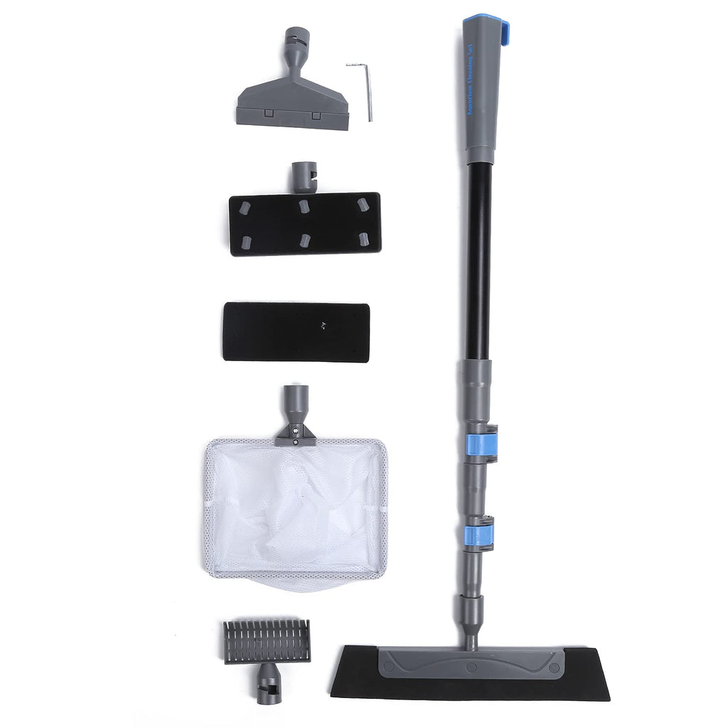 5 in 1 Aquarium Maintenance Kit with Telescopic Brush and Soft Net J54323