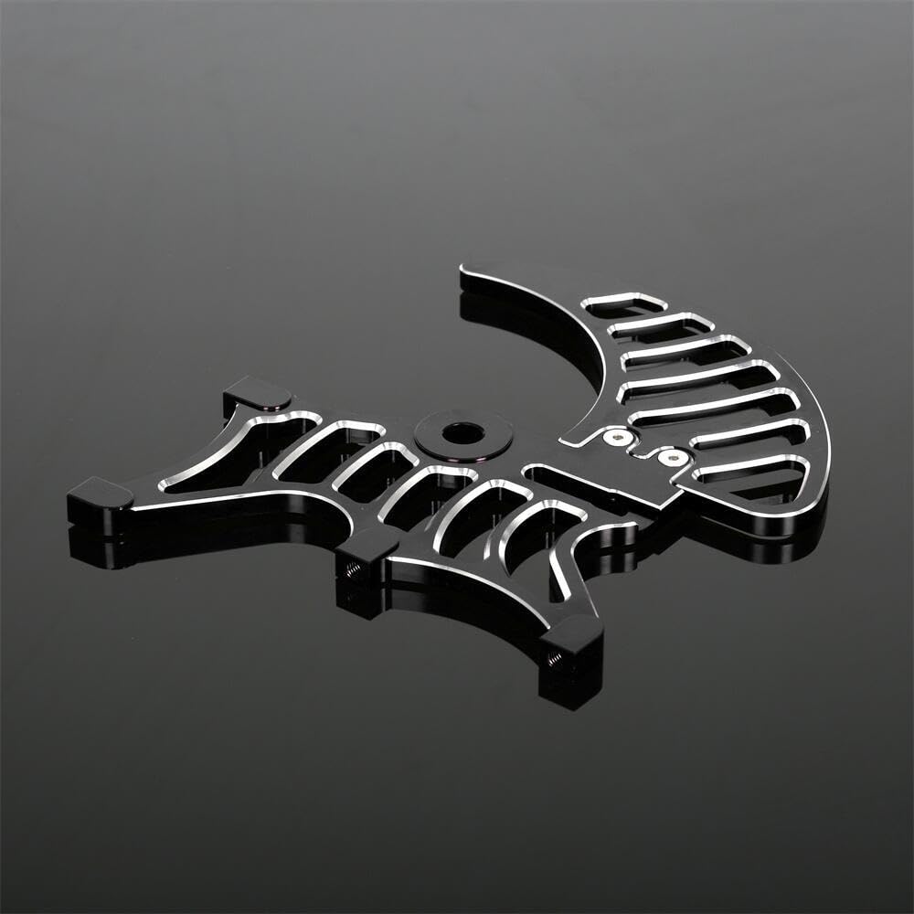 Rear Brake Disc Sprocket Caliper Guard Black M731