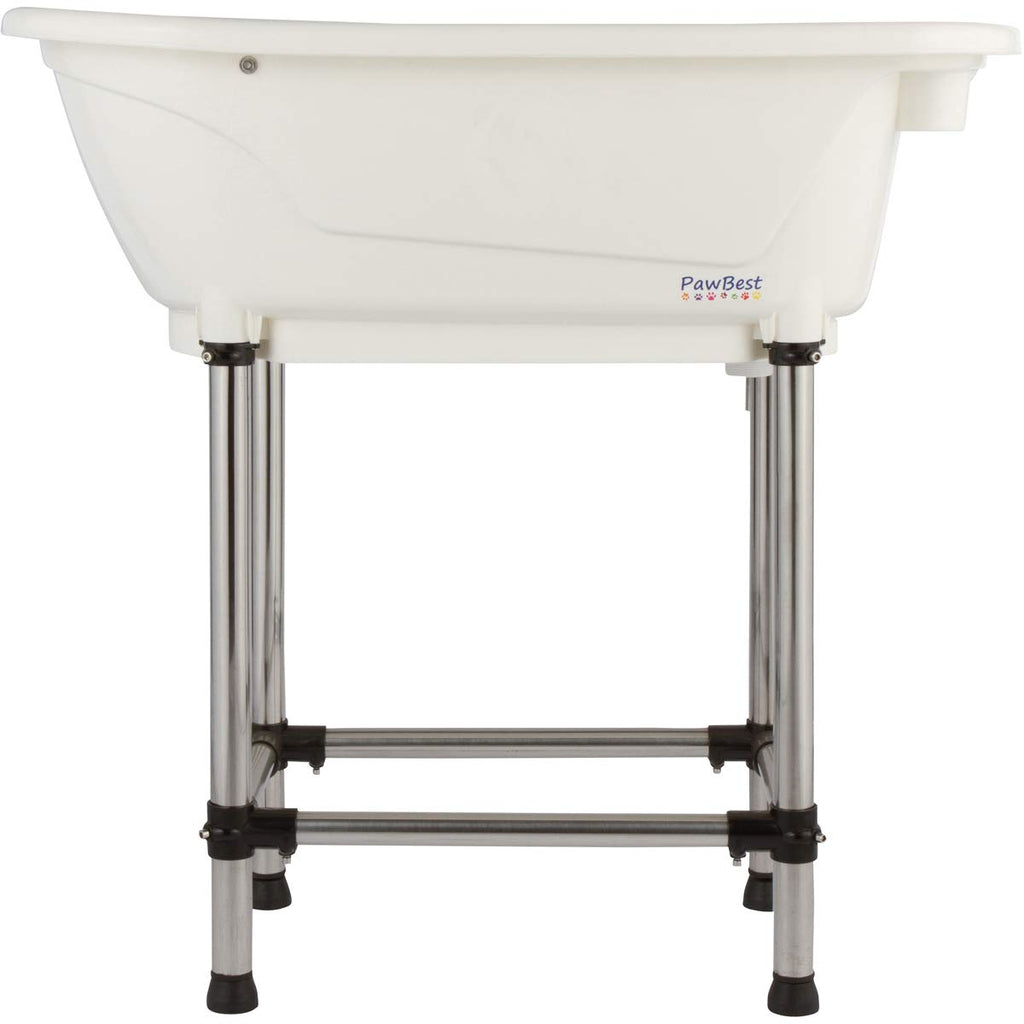 Plastic Free Standing Dog Grooming Bathtub V415