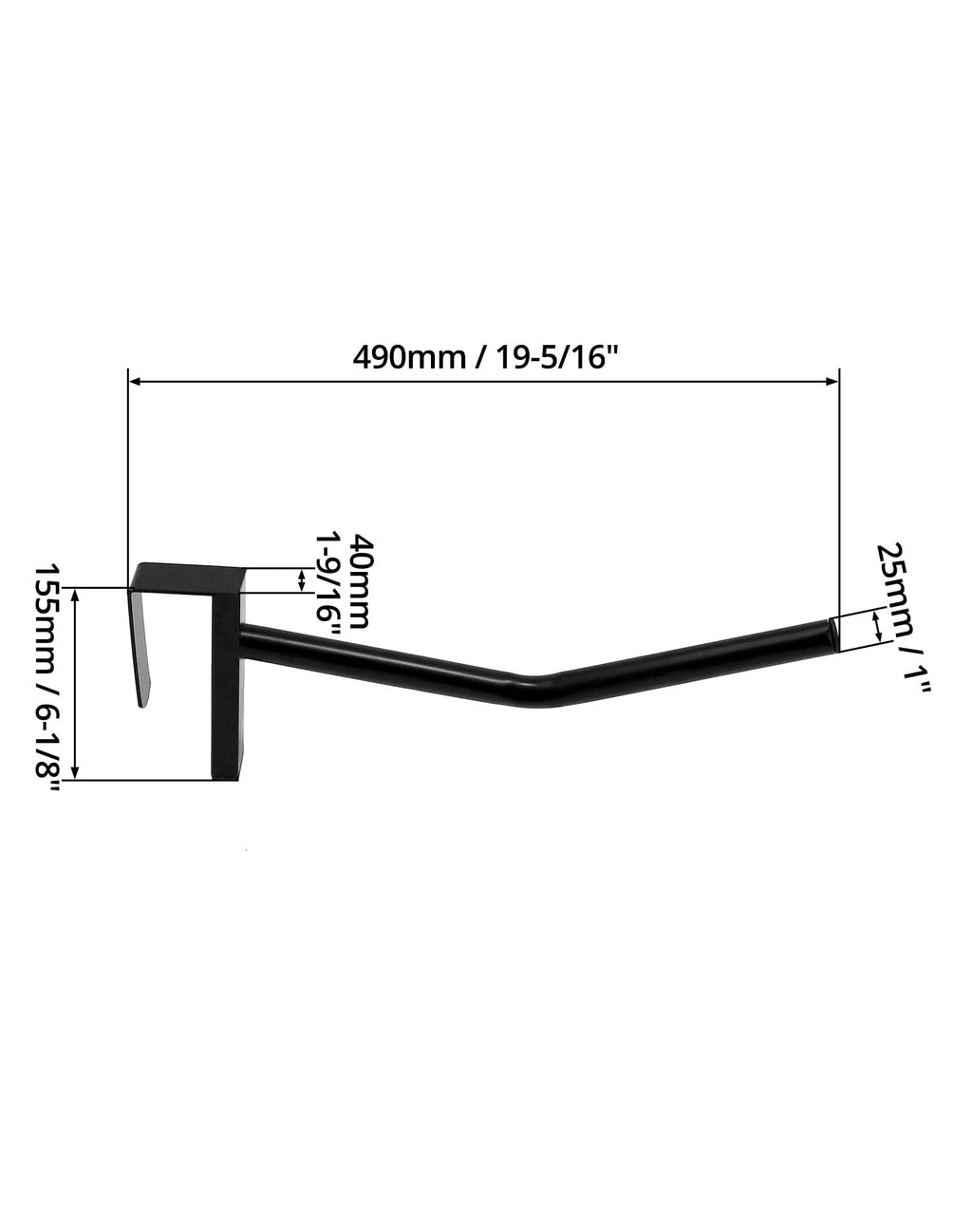 2 Pack Removable Saddle Rack W166