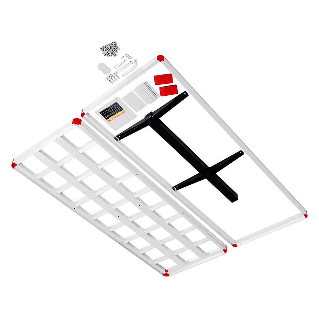 Aluminum Hitch Cargo Carrier 60” x 22” x 7” T66535
