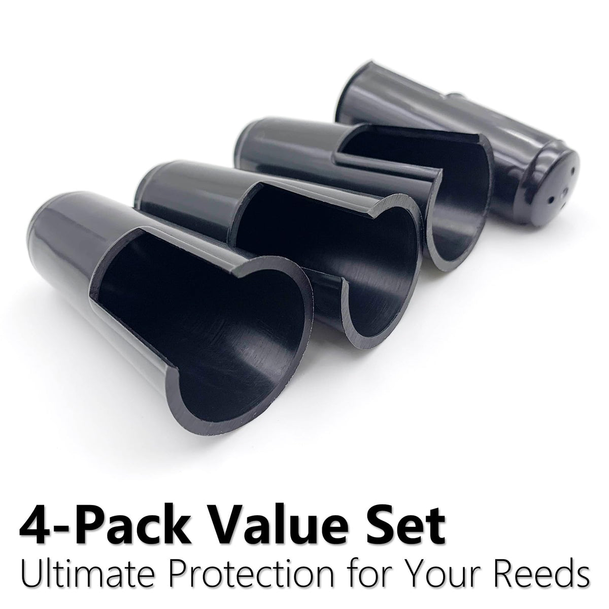 4-Pack Plastic Mouthpiece Cap with Ligature Attachment Z5033