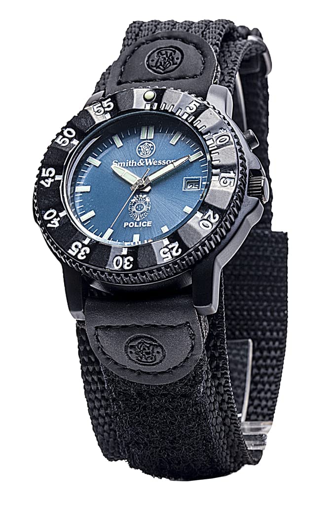 Blue Face 3ATM Water Resistant Quartz 40mm Tactical Watch T34774