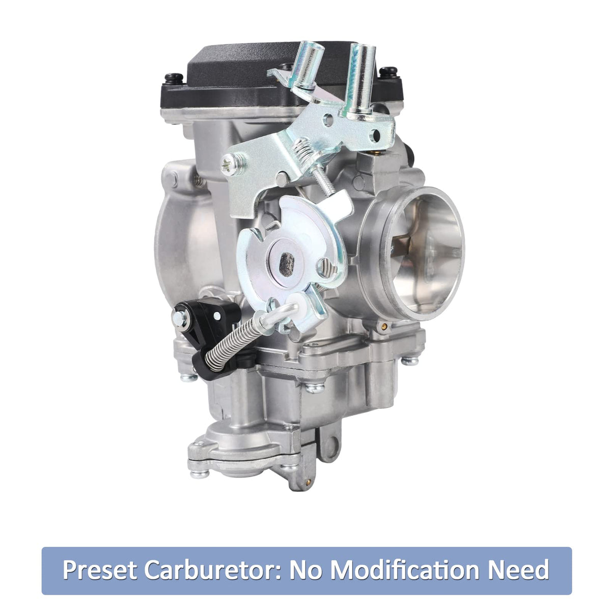 CV40 Carburetor with Fuel Filter Spark Plugs Jets M185