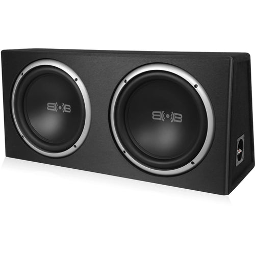 1000W Dual 10" Car Subwoofer with Ported Enclosure A47525