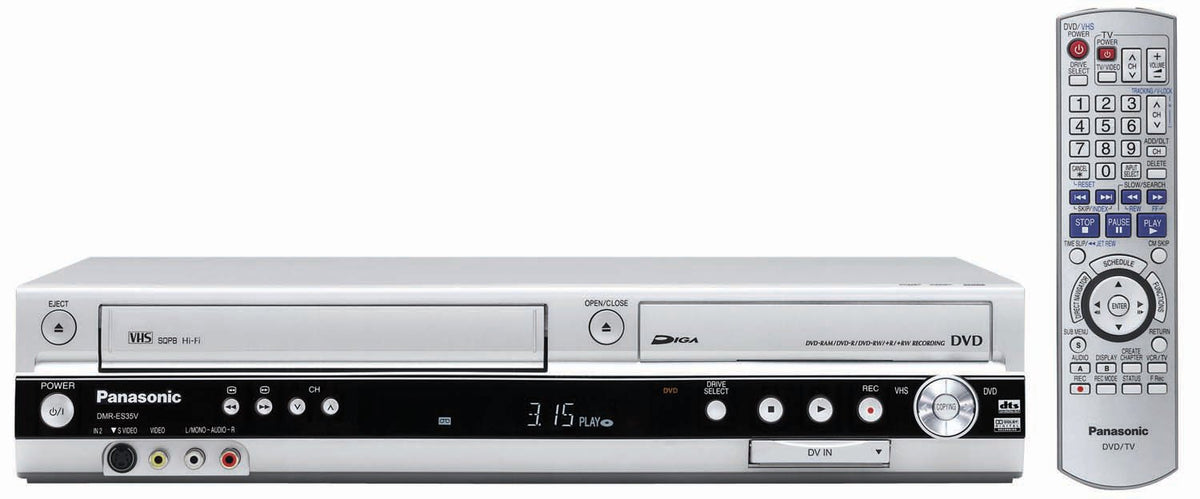 DVD Recorder VCR Combo W252000