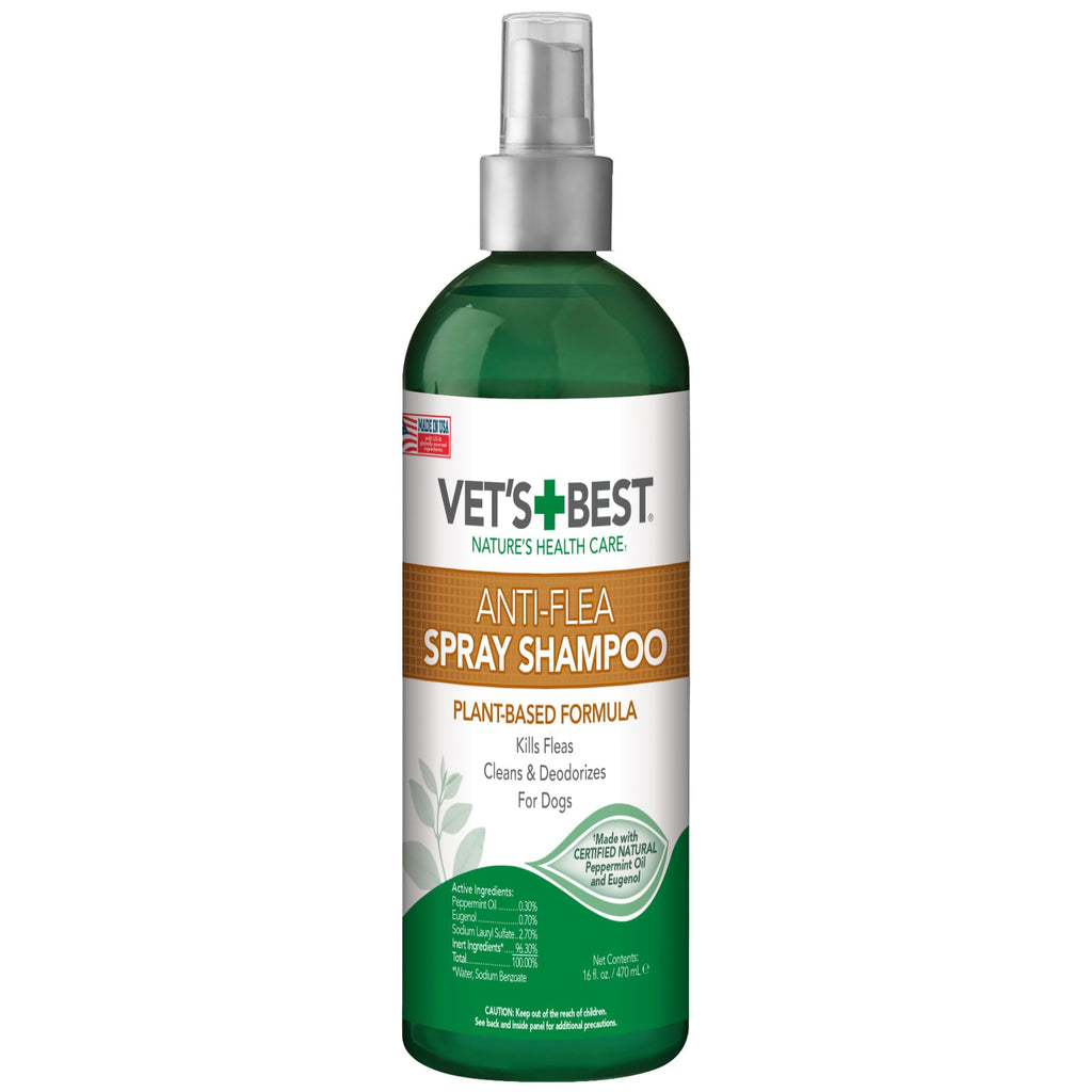 Flea & Tick Shampoo for Dogs 16 oz T7272