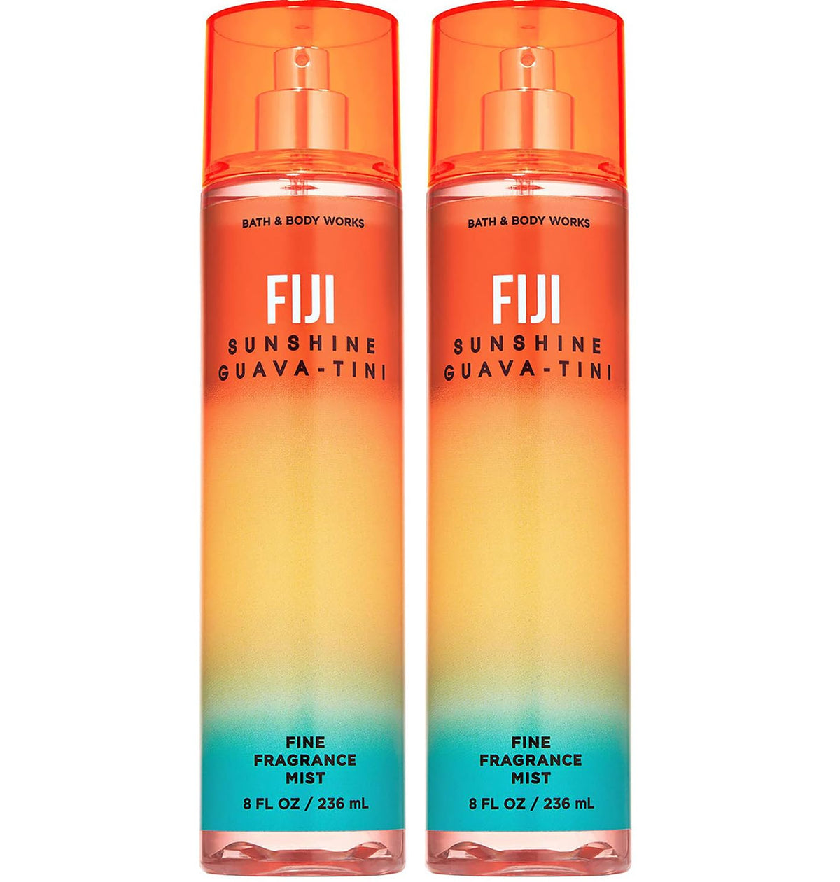 Fine Fragrance Body Mist Gift Set 8 oz Pack Lot of 2 O974