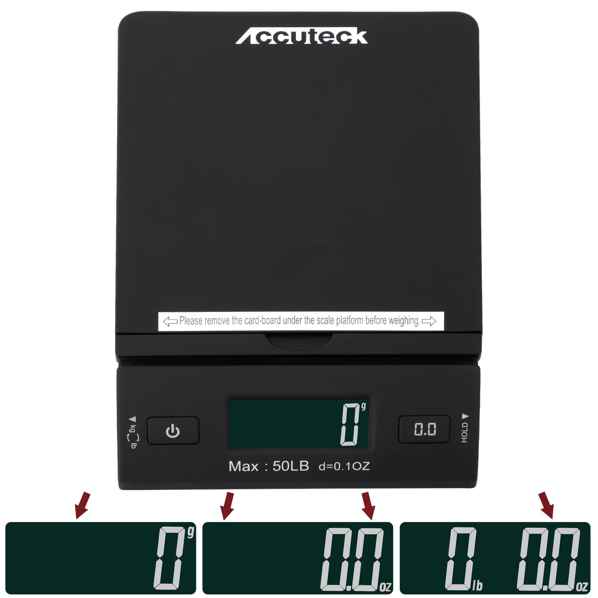 50 lb Black Digital Shipping Postal Scale L904