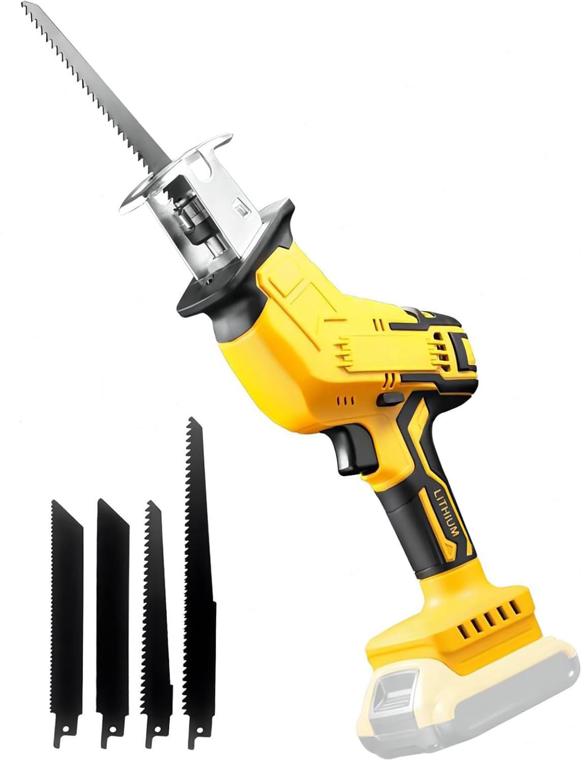 Cordless Reciprocating Saw with 4 Saw Blades E727078