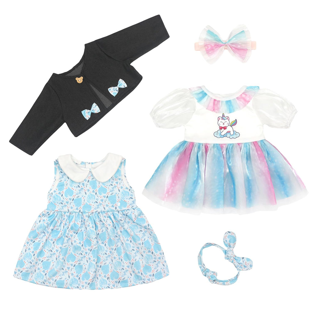 2 Sets Doll Clothes for 20-22 Inch Dolls W71250