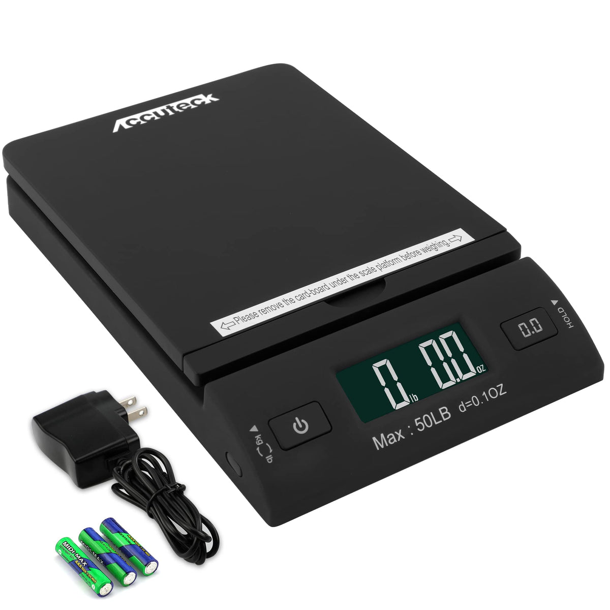 50 lb Black Digital Shipping Postal Scale L904
