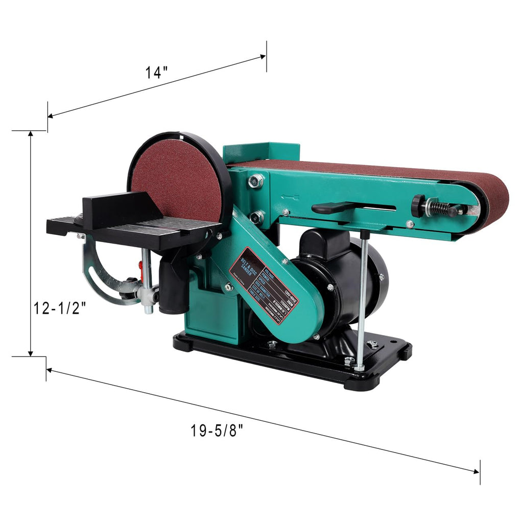 4" x 36" Belt Sander 6" Disc Polisher Grinder Sanders M623106
