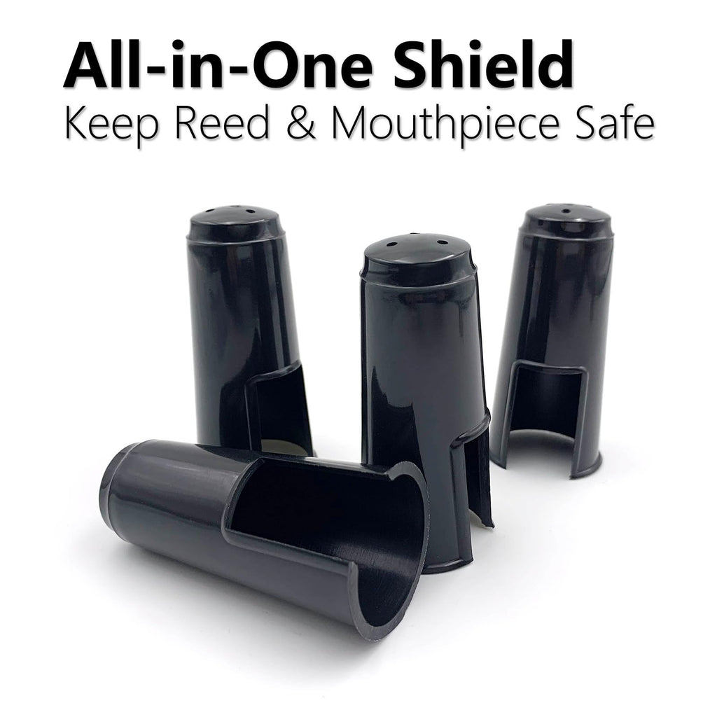 4-Pack Plastic Mouthpiece Cap with Ligature Attachment Z5033