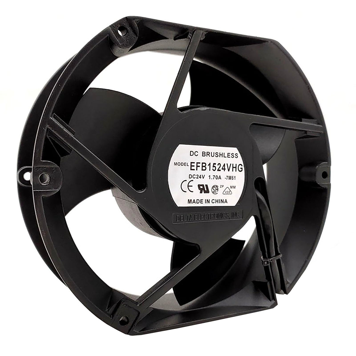 Big Airflow Cooling Fan 172mm x 150mm x 51mm 24V 1.7A C1714