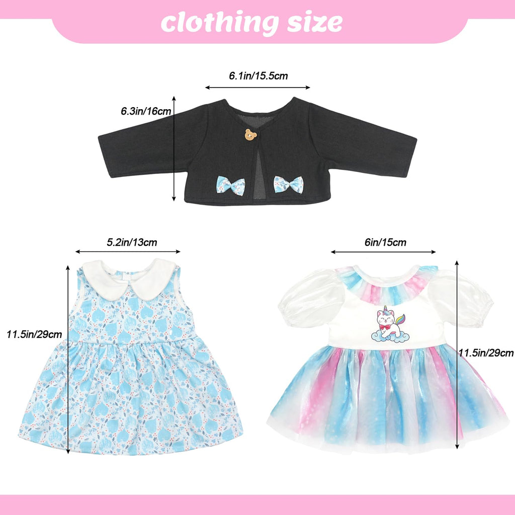 2 Sets Doll Clothes for 20-22 Inch Dolls W71250