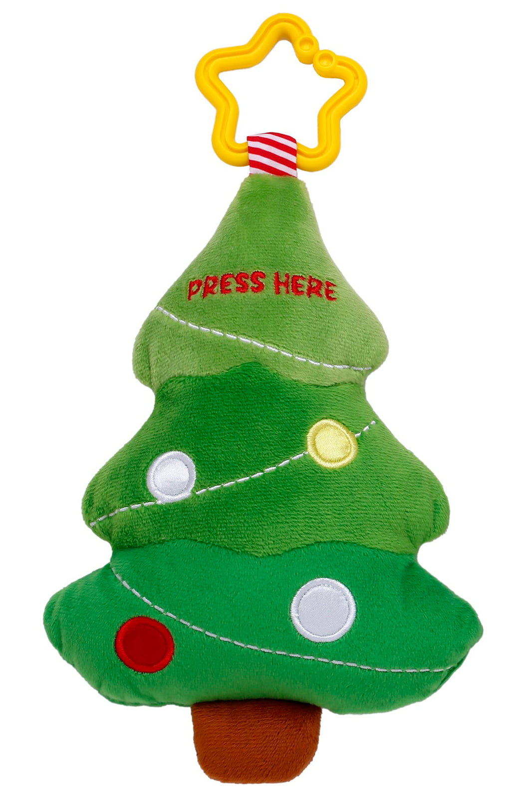 8 inch Musical Light Up Plush Toy with Travel Hook Y346878