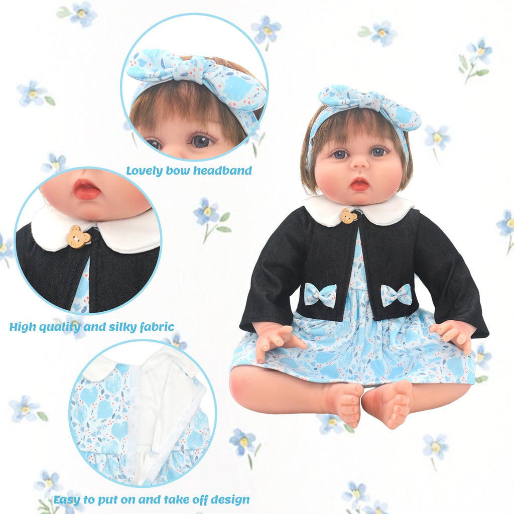 2 Sets Doll Clothes for 20-22 Inch Dolls W71250