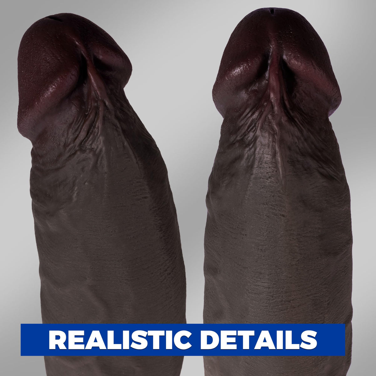 12 Inch Thick Black Dildo Y3295