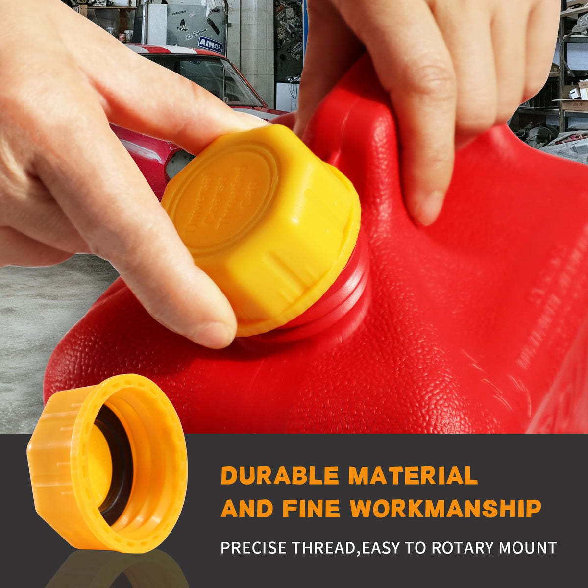 4 Pack 5 Gal Gas Can Replacement Caps X350