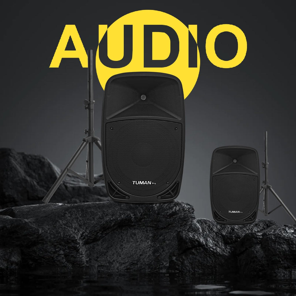 10 inch 1200 Watt Bluetooth PA Speaker System with Microphone U424