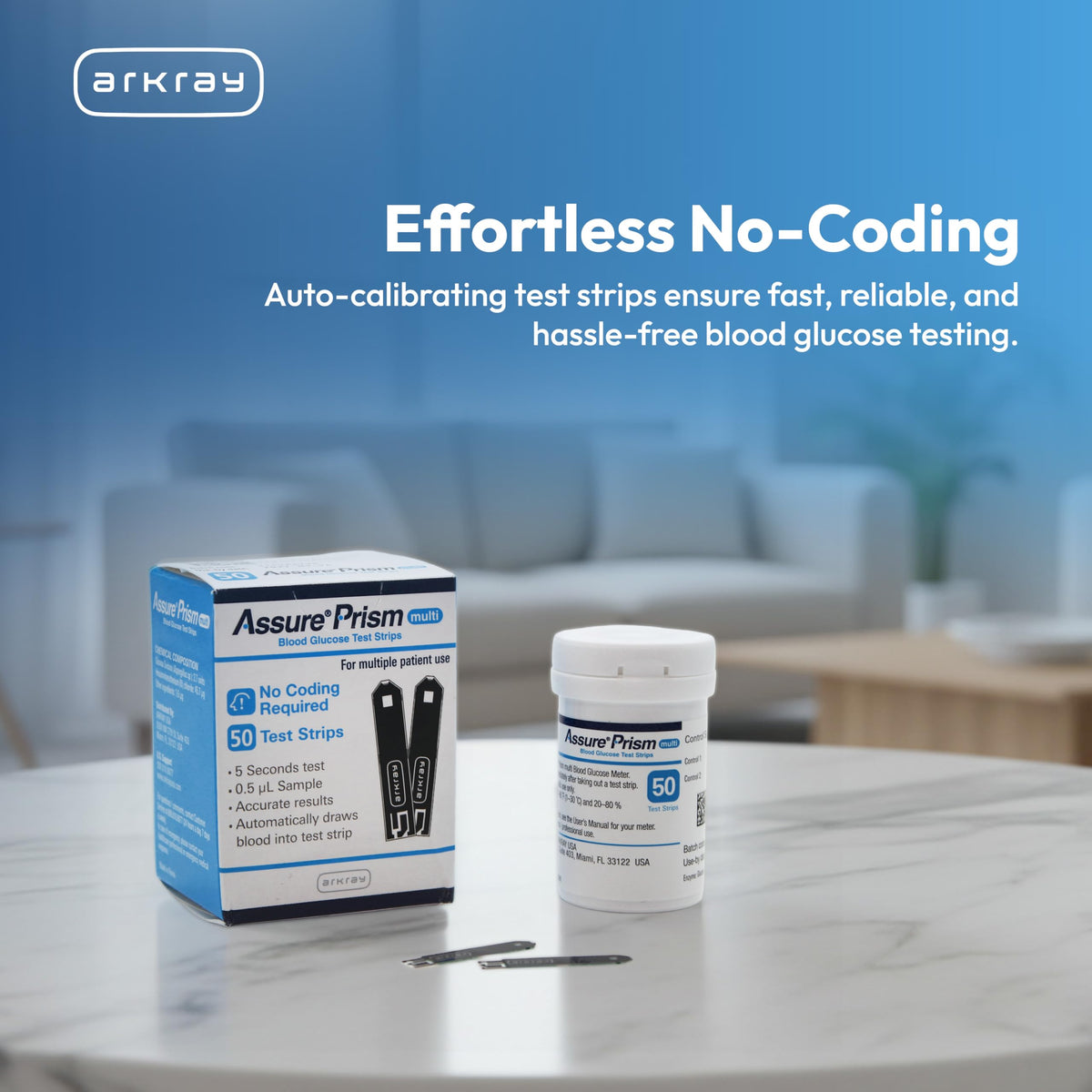 Blood Glucose Test Strips 50 Count Z47399