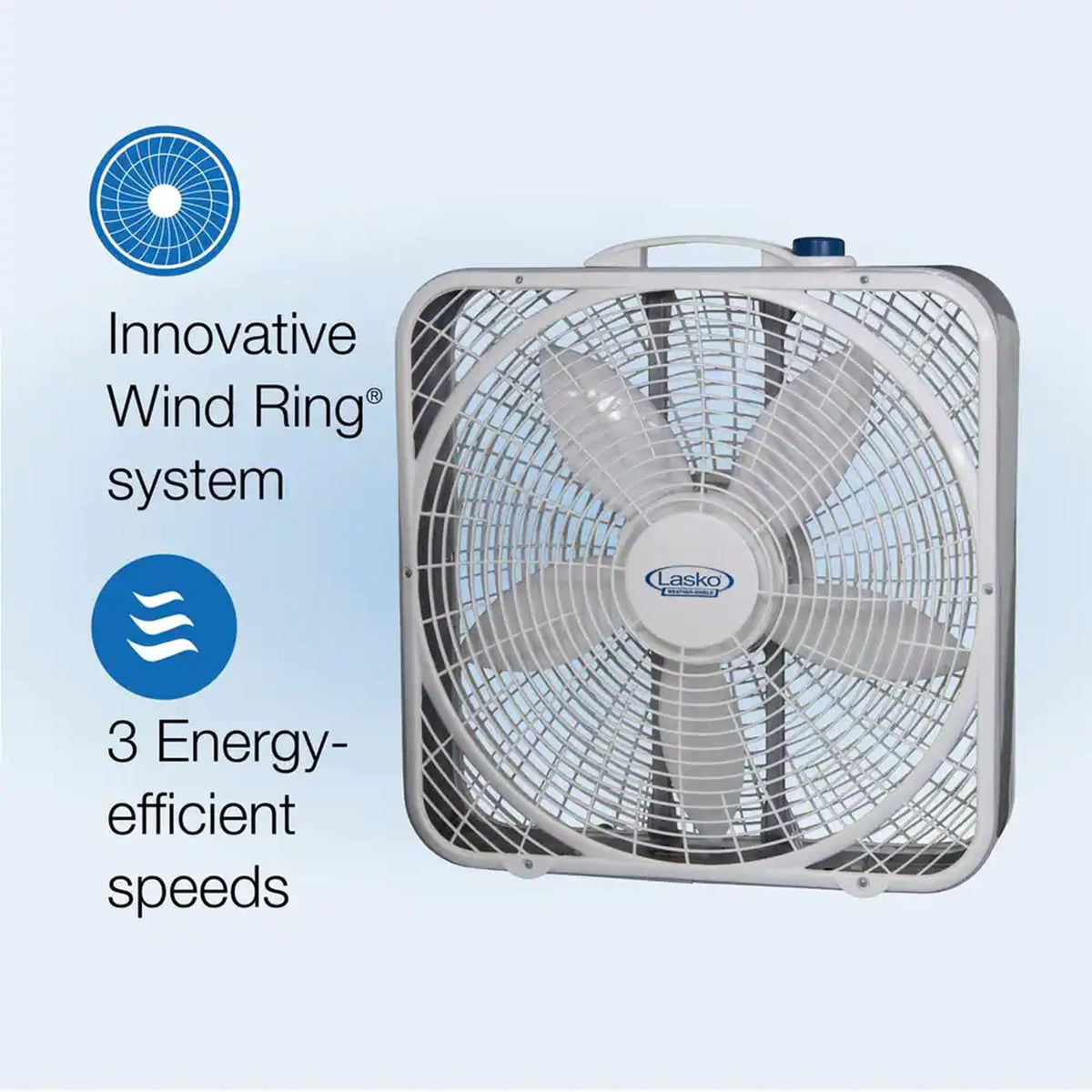 20" 3-Speed Box Fan O265371