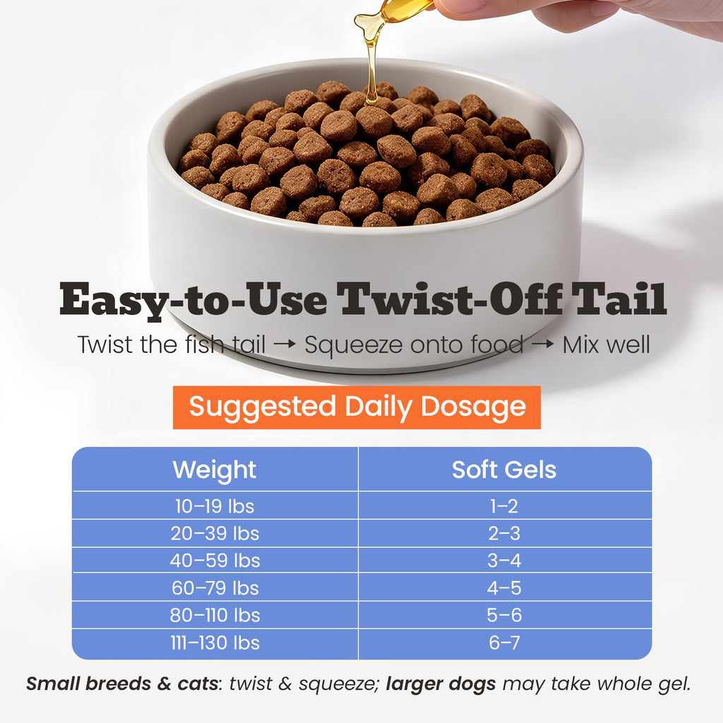 Liquid Omega-3 for Dogs & Cats Mixed Fish L77186
