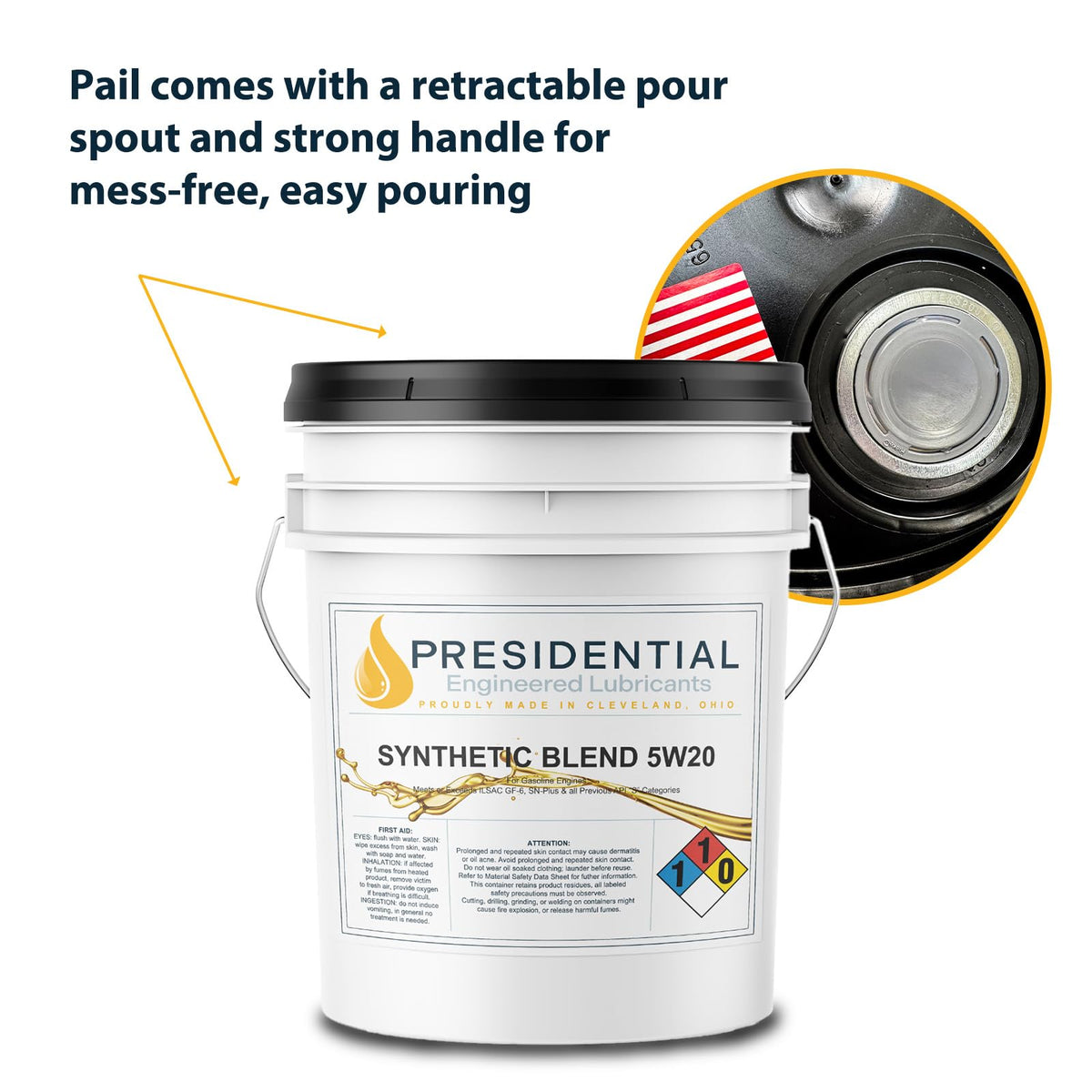 Synthetic Blend 5W20 5 Gallon Q206