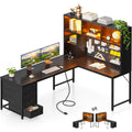 63" L Shaped Desk N119