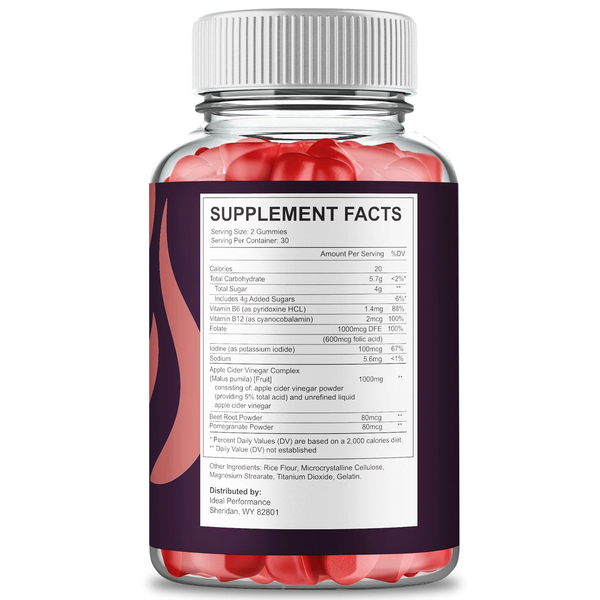 All Natural Gummies Supplement 5 Pack V764655