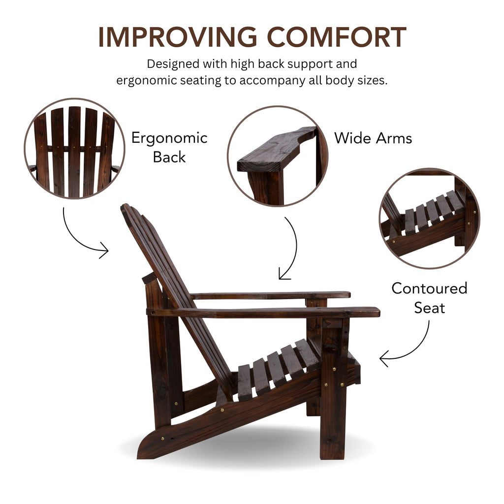 Wooden Adirondack Chair Z3800