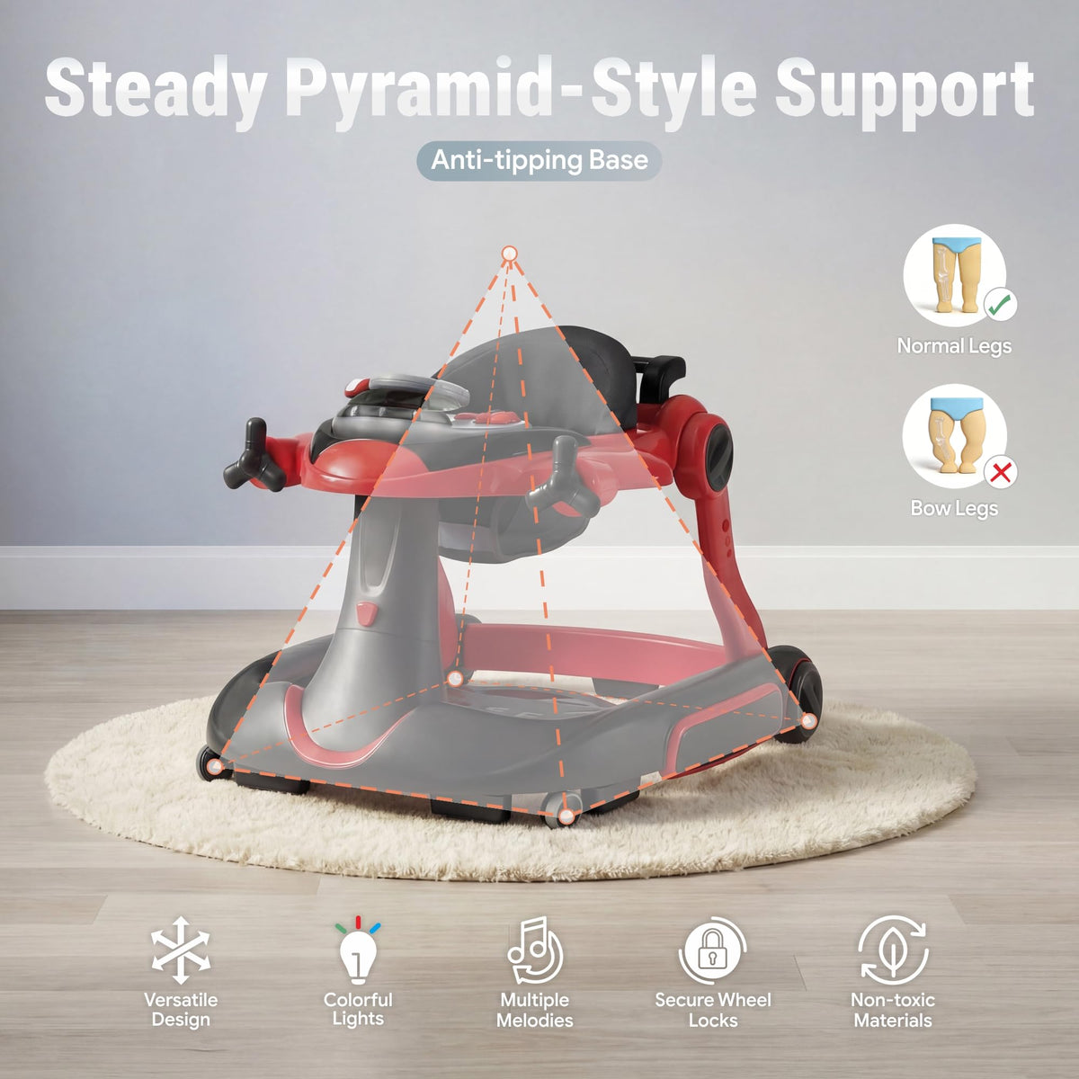 Foldable Baby Walker H851