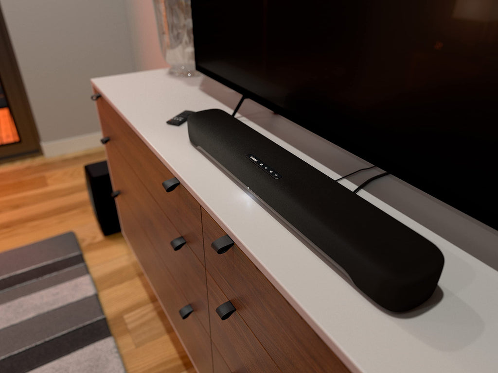Compact Sound Bar with Wireless Subwoofer and Bluetooth, Black T6908