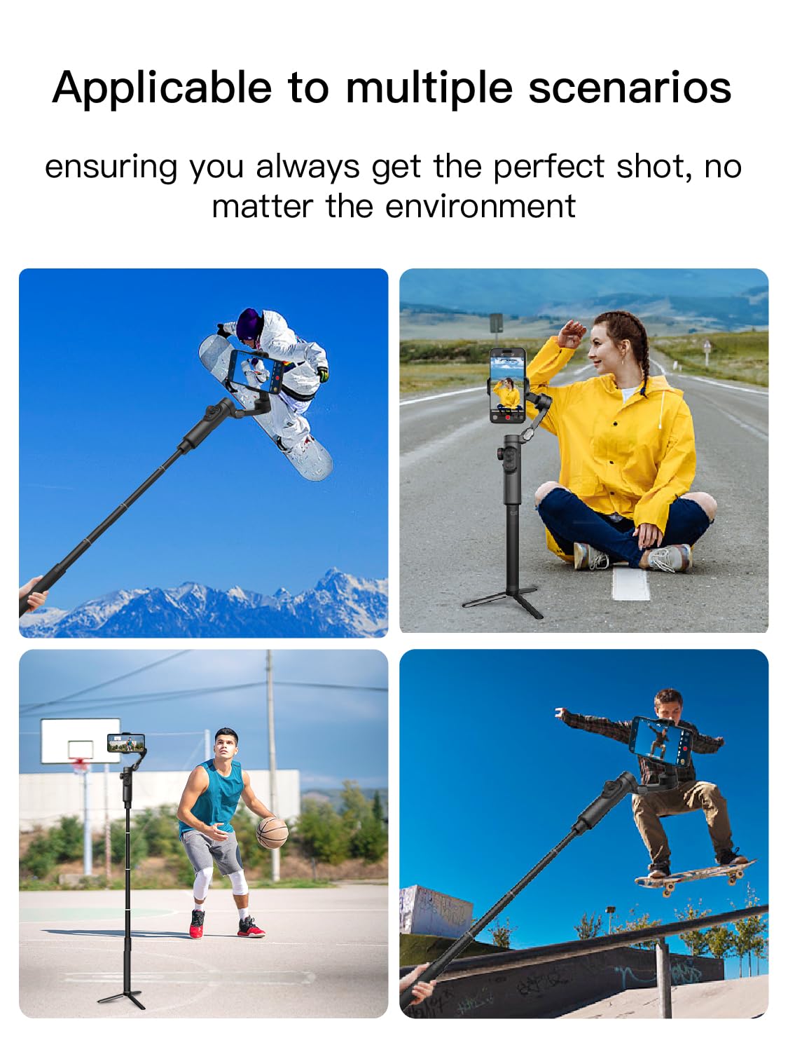 29" Adjustable Gimbal Extension Rod Y3111