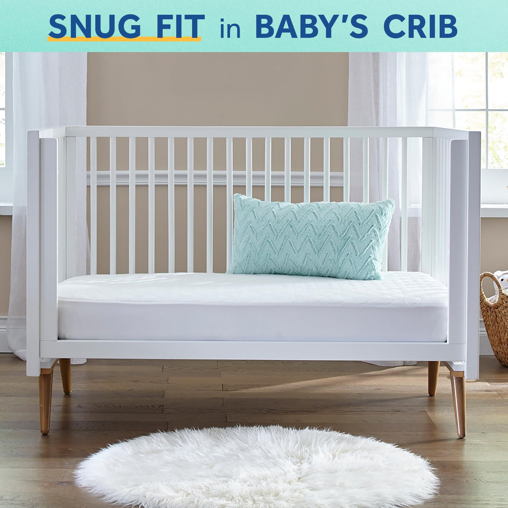 Infant & Toddler Crib Mattress, 204 Coils, Waterproof Breathable Z1422