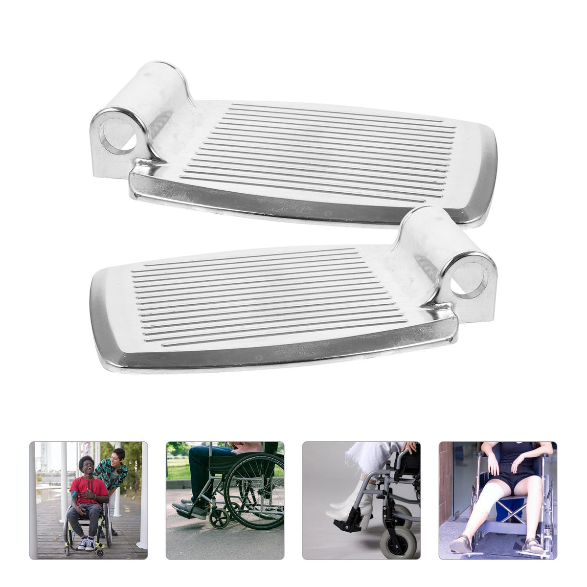 Heavy Duty Wheelchair Pedal Replacement Pair O8900