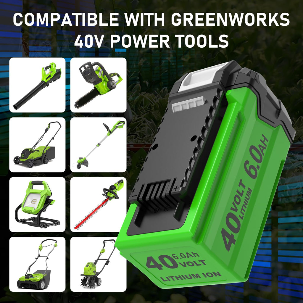6.0Ah 40 Volt Lithium ion Battery W483