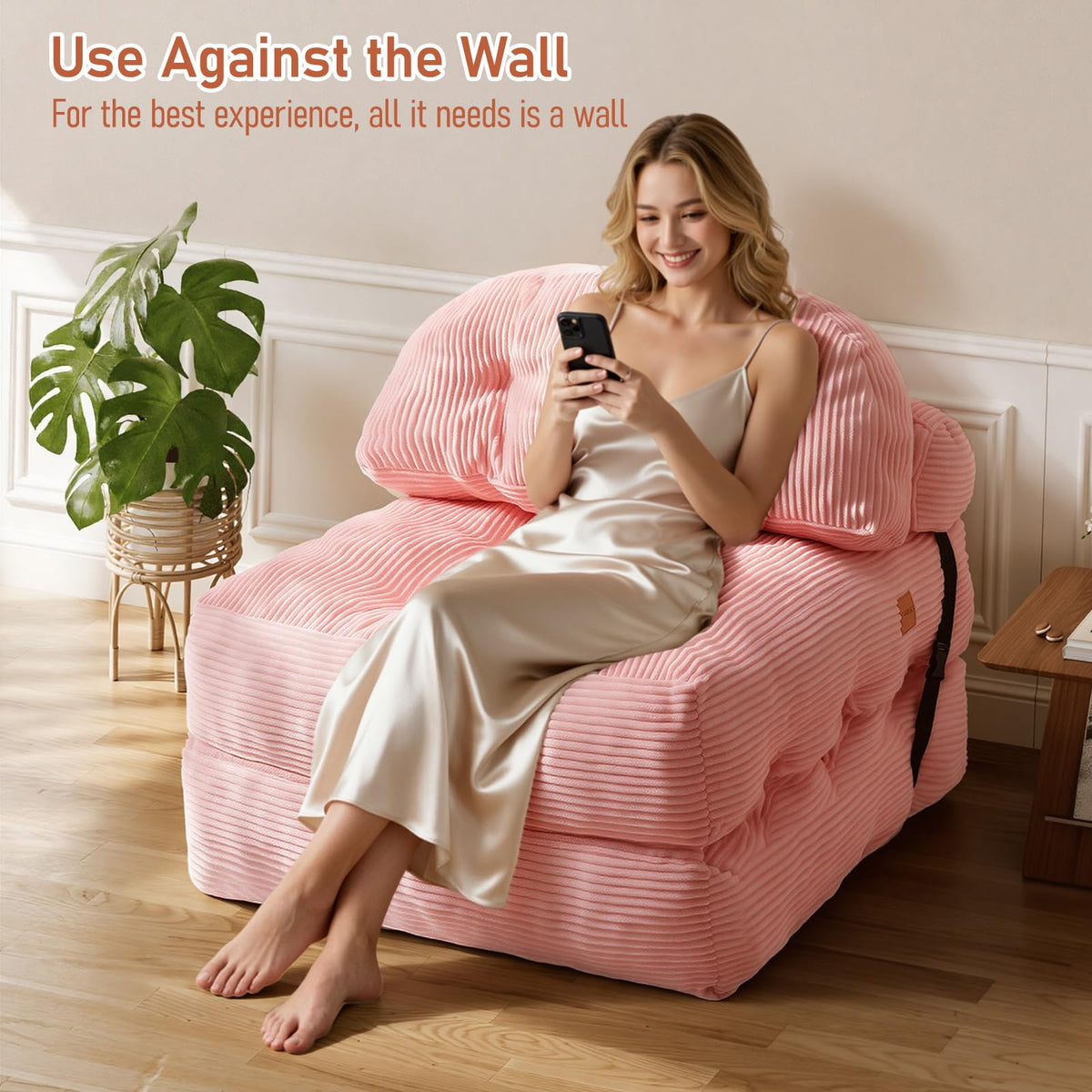 Folding Convertible Sofa Bed with Pillow J34695