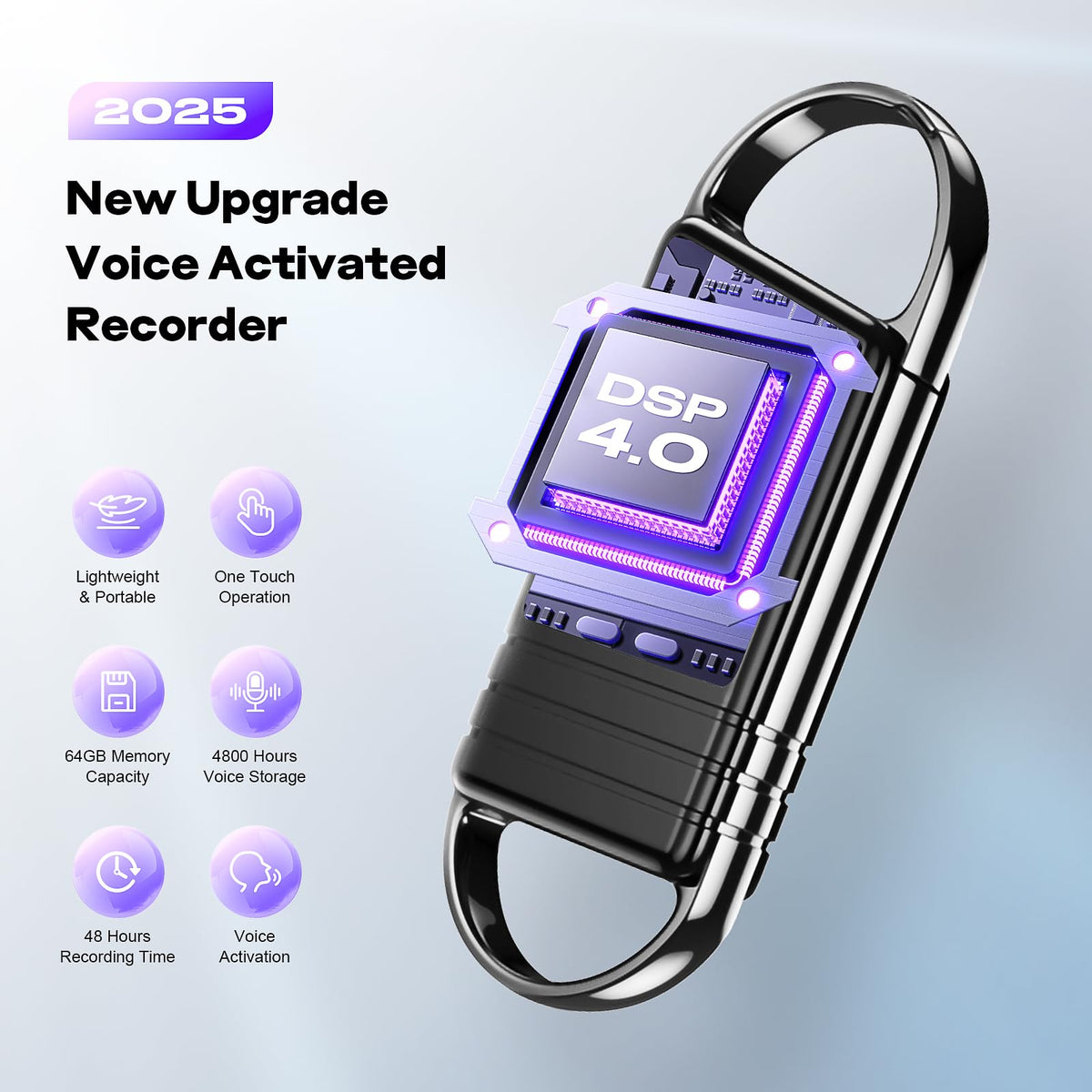 Voice Activated Digital Voice Recorder K4256