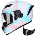 Full Face Motorcycle Helmet Dual Visor J2228