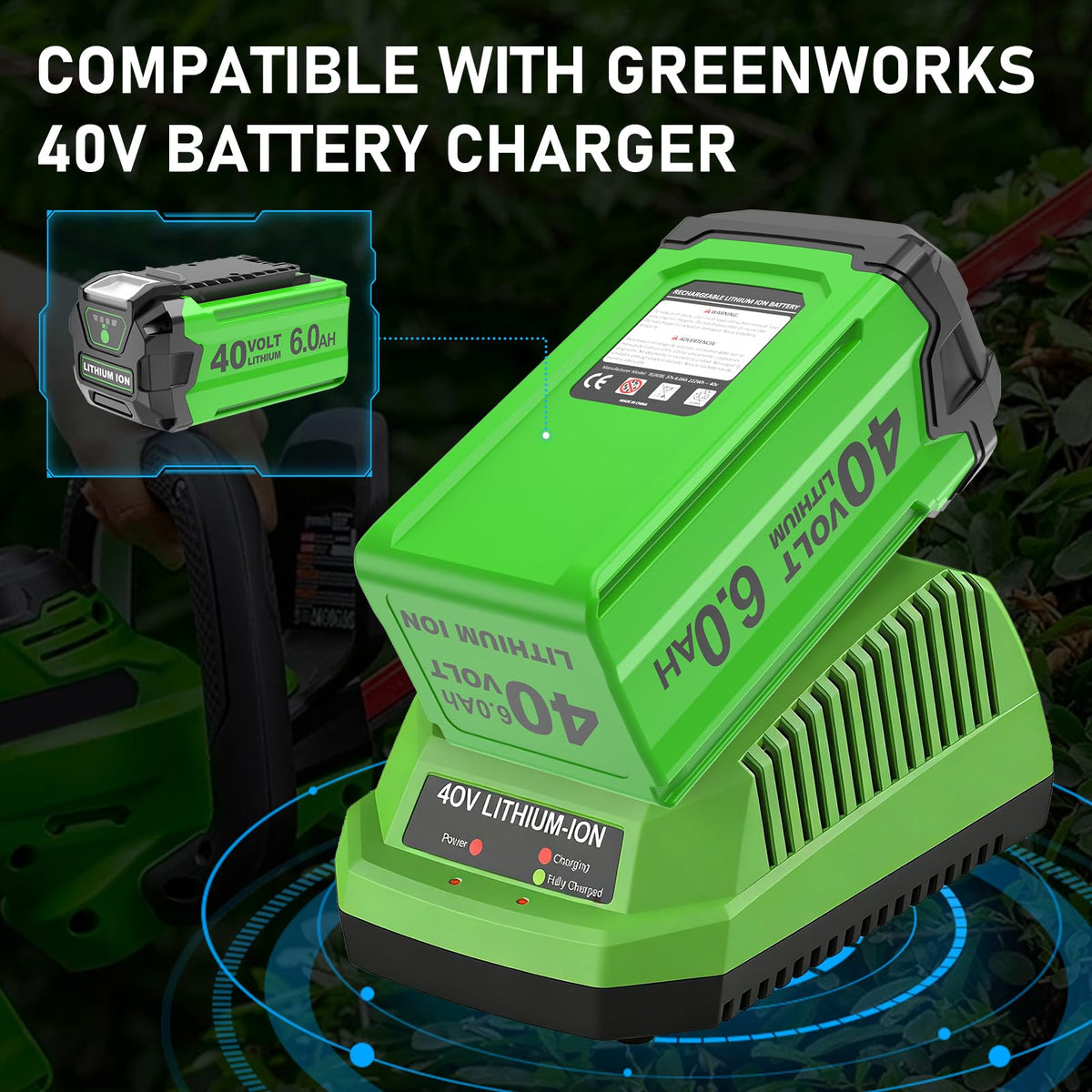 6.0Ah 40 Volt Lithium ion Battery W483