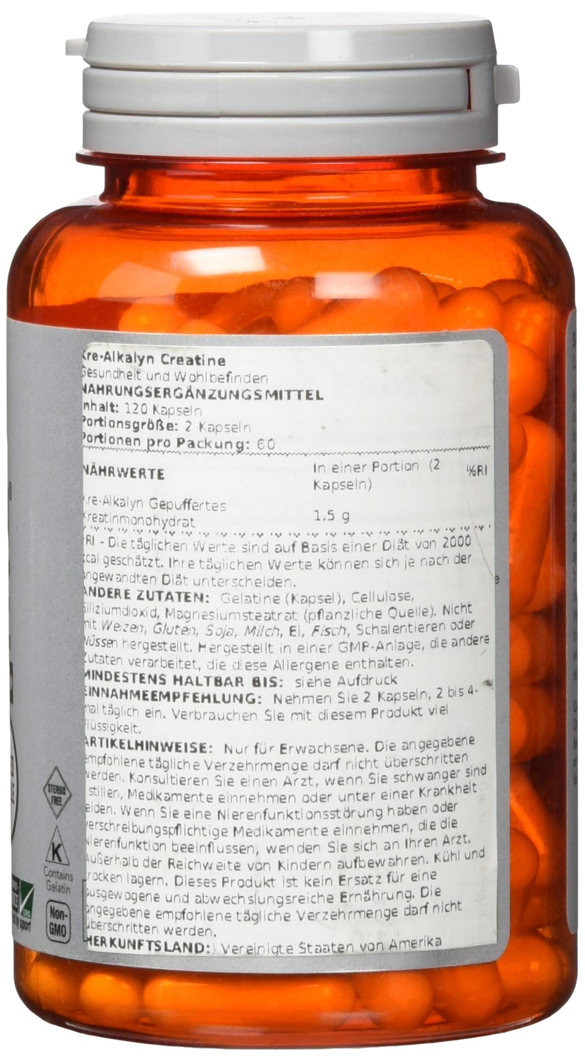 120 Capsules K27163
