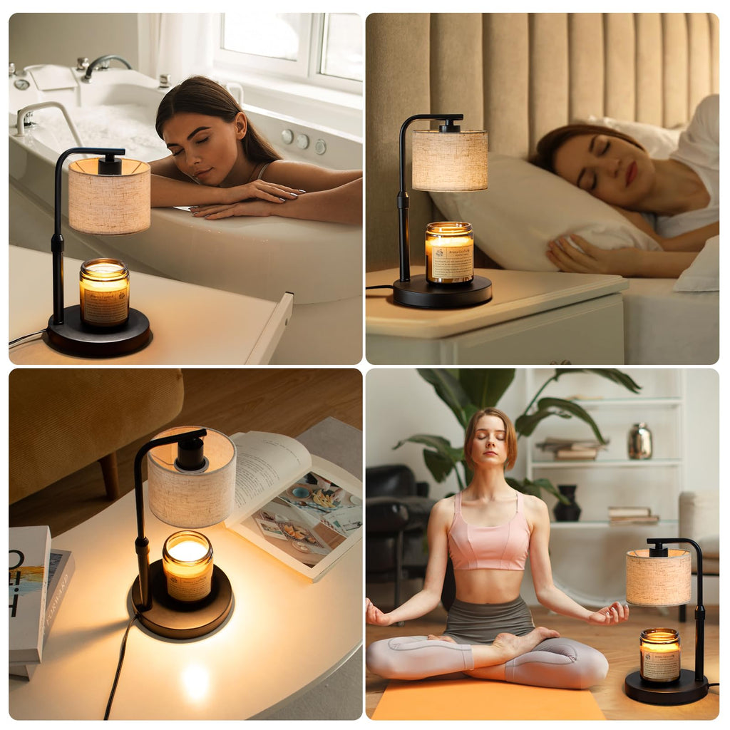 Dimmable Candle Warmer Lamp with Timer V202
