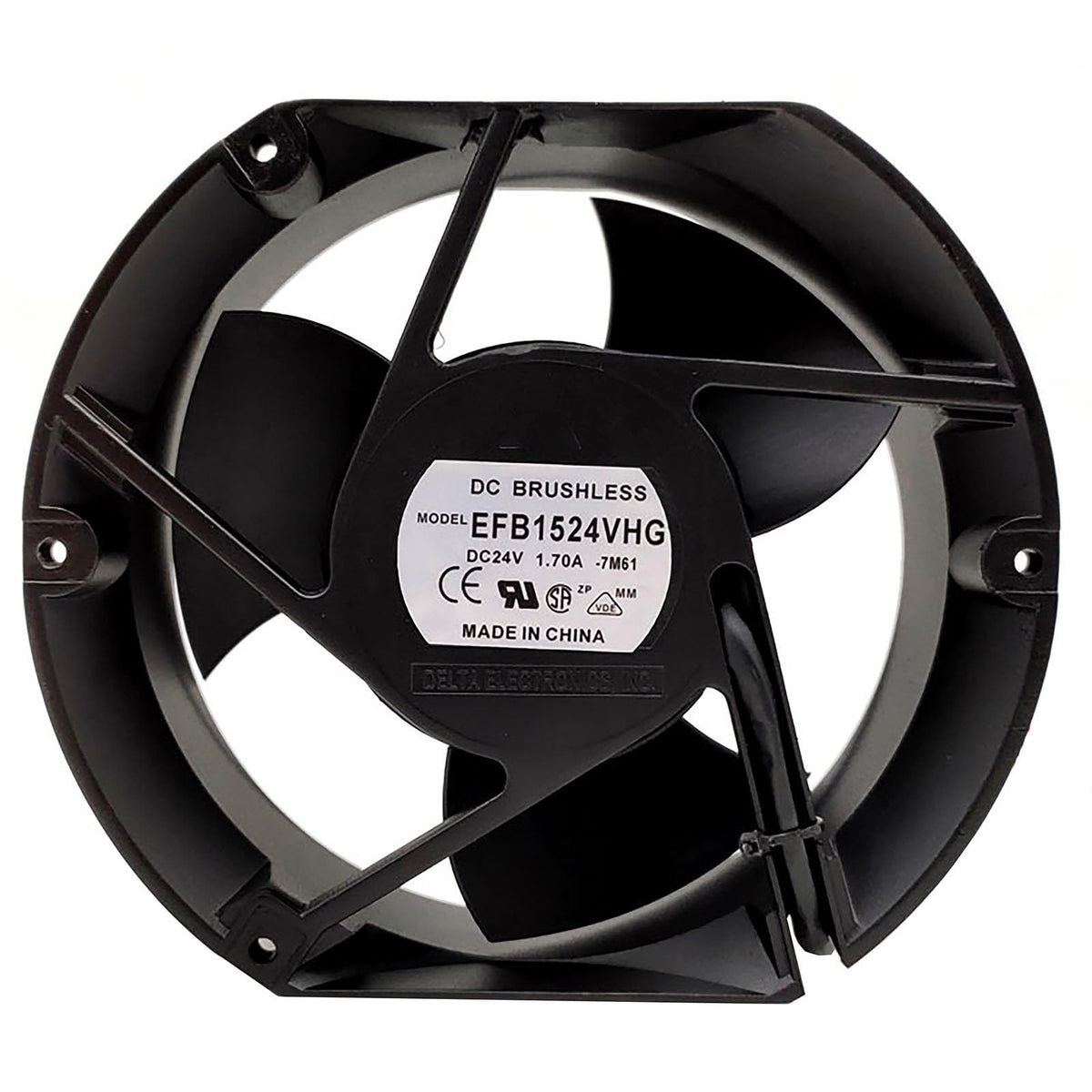 Big Airflow Cooling Fan 172mm x 150mm x 51mm 24V 1.7A C1714