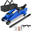 2 Ton Low Profile Floor Jack, 4000 lbs, Blue A95587