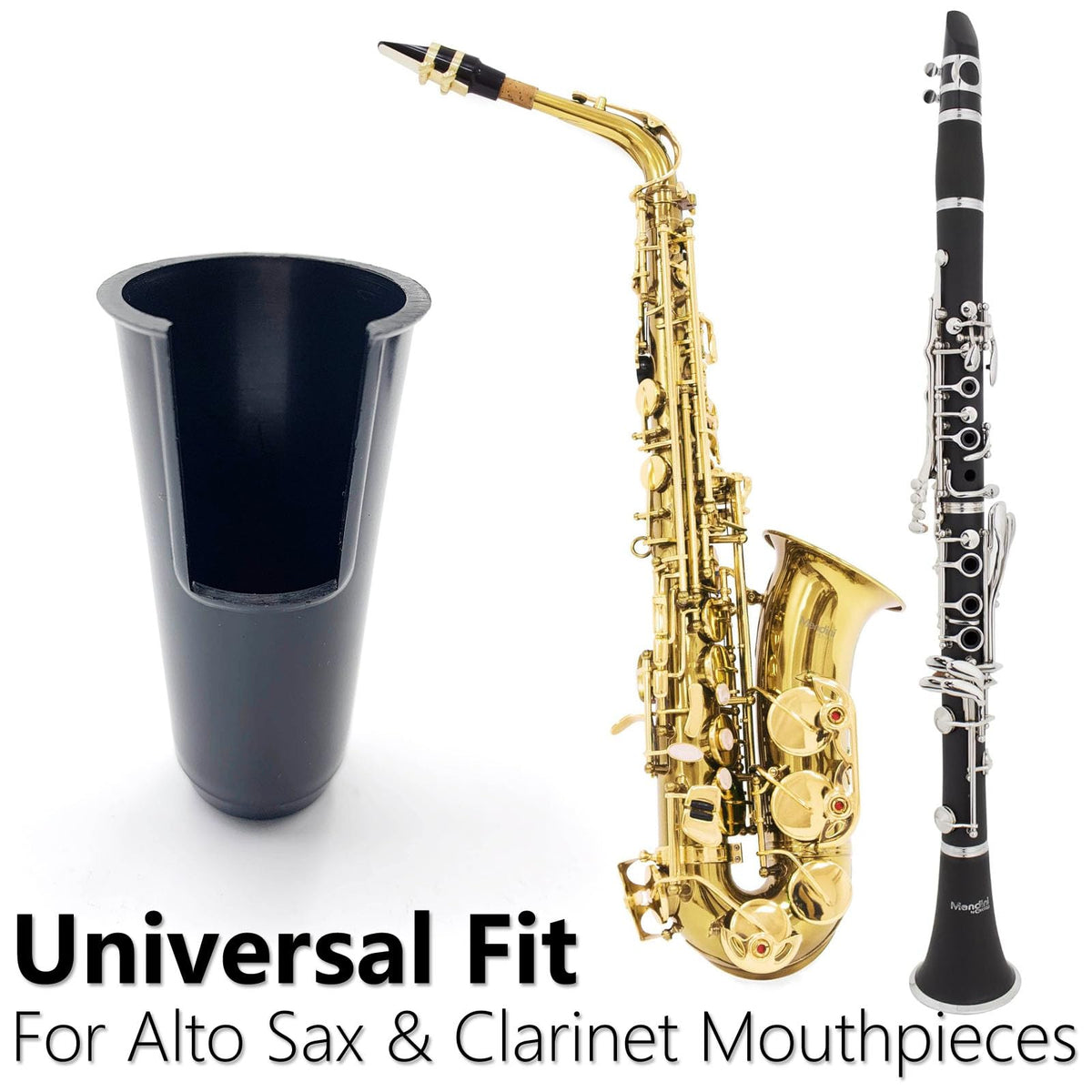 4-Pack Plastic Mouthpiece Cap with Ligature Attachment Z5033