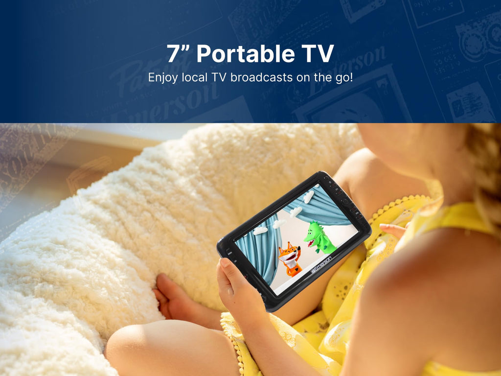 Portable TV with Antenna E922781